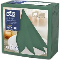 Tork Serviet Tork Linstyle 39x39 cm Mørkegrøn,12 pk x 50 Stk/krt