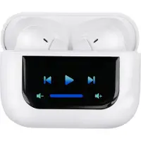 Grundig Kopfhörer Kabellos Bluetooth 5.4 - Bluetooth Kopfhörer mit Mikrofon - In Ear Bluetooth mit Geräuschunterdrückung - Touchscreen Ladecase mit LED Anzeige und Typ-C Kabel