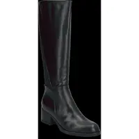 Wonders für Damen. G-6262 Isy Lederstiefel schwarz (41), 3 bis 5 cm, Reißverschluss, Lässig