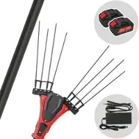 Aima Jaguar Cordless Akku-Olivenrüttler Fester Schaft aus Carbon 245cm - 2 x 21V 9Ah