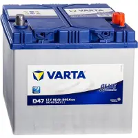 Varta Blue Dynamic 560 410 054, 60 Ah, 12 V, 540 A, Auto, Links platziert, B01