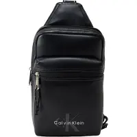 Calvin Klein Umhängetasche Bold Logo Webbing Sling LV04D3449G Schwarz