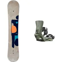 K2 Snowboard - Snowboard All-Mountain - Pack Chloro 2026 für Damen aus Wolle - Grau