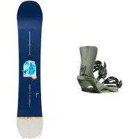 Burton - Snowboard all mountain - Pack Yeasayer FV 2026 für Damen - Blau