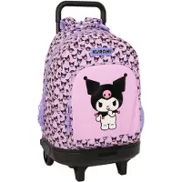 Safta Compact Extraible Kuromi 33l 33x22x45 Cm Rucksack Mit Rollen