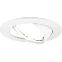 LEDVION LED Einbaustrahler Rund Weiss 3W dimmbar Kaltweiss