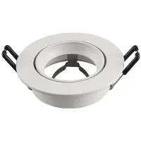 LEDVION LED Einbaustrahler Rund Weiss GU10 Fassung