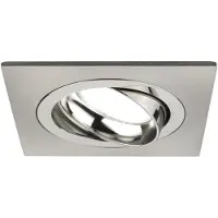 LEDVION LED Einbaustrahler Edelstahl 3W dimmbar Kaltweiss