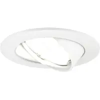LEDVION LED Einbaustrahler Rund Weiss 3W dimmbar Neutralweiss