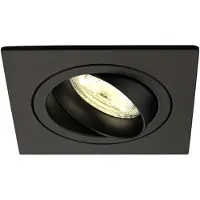 LEDVION LED Einbaustrahler Schwarz 3W dimmbar Warmweiss