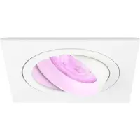 LEDVION LED Einbaustrahler Weiss RGB dimmbar smart