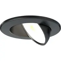 LEDVION LED Einbaustrahler Schwarz 5W CCT wasserdicht IP65 dimmbar