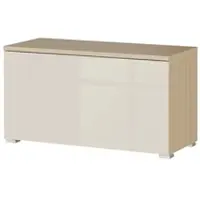 Uno Garderobenbank Bent , holzfarben , Maße (cm): B: 89 H: 49 T: 40.0