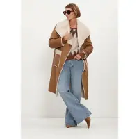 Beaumont Damen Jacken Elif Coat - Camel - Größe 40