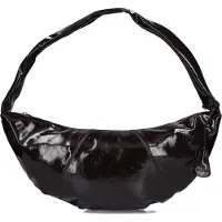HVISK Damen Umhängetaschen Bianca Glossy Structure - Bruin - Größe ONESIZE