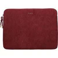 Selencia Cord Laptop Hülle 13-14 Zoll - Laptop Sleeve - Deep Burgundy