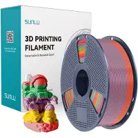 SUNLU PLA Rainbow Filament, 1,75mm, 1kg - Farbton: Rainbow 01