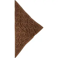 Lala Berlin Schal - 162x85 - Triangle Lalagram M - Tawny - - One Size - Schals