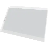 Leitz Prospekthüllen 4723, DIN A3 quer, oben offen, 50 Stück, genarbt, transparent