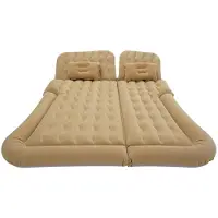 StarTech.com Auto Luftmatratze - Aufblasbares Reisebett Für Rücksitz - Mit 12V Pumpe - 1,74x1,26 m - Tragkraft 300 kg - Camping Schlafmatratze Für SUV & Lkw - Beige
