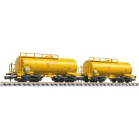 Liliput L260114 N 2-tlg. Set 4-achs. Kesselwagen Löschzug Wilhelm Köhler DB AG Ep.V