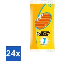 BIC - Rasierklingen - Sensitive - Einzelklinge - Einwegklingen - 10 Rasierklingen - Vorteilspack - 24 Stücke