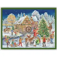Sonstige Verlage Adventskalender "Weihnachtliches Mühlhaus"