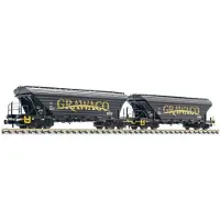 Liliput 2-tlg. Set Getreidetransportwg. Uagpps GRAWACO Niederlande Ep.VI