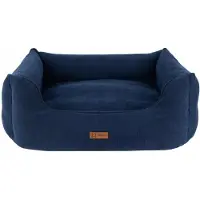 Amiplay Moni Sofa L Bezug für Hundebett, marineblau