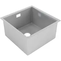 Wasophoogte Spülbecken - Edelstahl - 45x45x21 cm - Küchenspüle