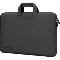 Wozinsky Torba Torba na laptop WNT-15B 15.6" z chowaną rączką neoprenowa - czarna