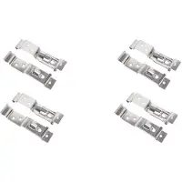Typecat 8-Teilige Kennzeichenhalter-Clips für Anhänger - Edelstahl, Gefedert, Perfekt für Anhänger und Wohnwagen