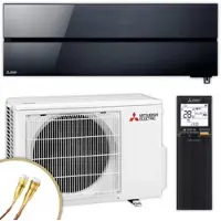 Mitsubishi Split Klimaanlage Set | MUZ/MSZ-LN25VG3B | 2,5 kW | Quick-Connect