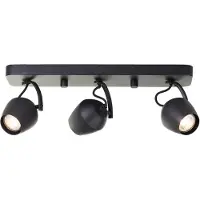 Lightbox 45 cm Breite, 3x GU10, 350 lm, 3000 K, warmweiß, dimmbar, Metall
