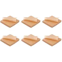 Typecat 3000 StüCk Ungebleichtes Pergament Papier Back Bleche, 4X4 Zoll Antihaft Vorgeschnittenes Back Papier, Perfekt zum Einwickeln