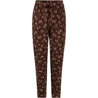 Hunkemoller Pyjamahose Jersey Braun