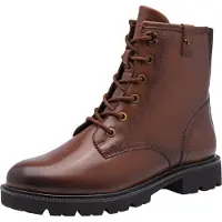Tamaris Damen Stiefelette Leder Wechselsohle Profilsohle 8-85109-47, Größe:38 EU, Farbe:Braun