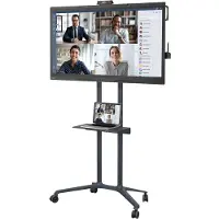 SMS Tipster 2 - mobiler Displaystandfuß (32"-75") max. 50kg, VESA 400x400 mm