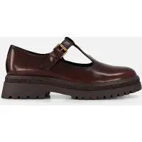 Tamaris Damen Riemchenballerina mit T-Steg und Plateausohle 1-24324-45, Größe:42 EU, Farbe:Braun