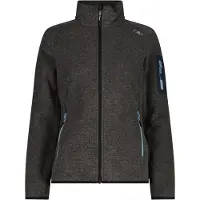 CMP Woman Fleece Fleece Jacket antracite-cool blue (31UZ) 34