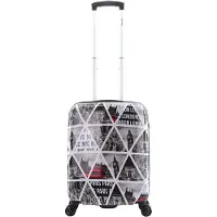 Saxoline Koffer Cities mit voll integriertem Aluminium-Trolley-System Bunt One Size