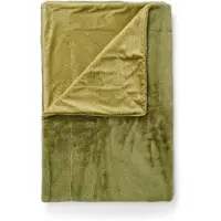Essenza Furry Cedar green Plaid 150 x 200 cm