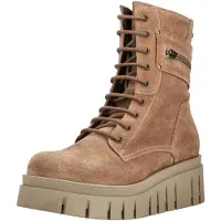 Nero Giardini Schnürstiefelette "Stiefelette Veloursleder/Textil"