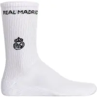 Real Madrid Unisex Socken, 7er Pack - Tennis Socks, Schriftzug-Logo, Baumwollmischung, einfarbig