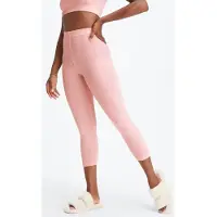 Fabletics Restoreknit High-waisted 7/8 Legging Pink Dust Heather Größe: S Short | Sport-Leggings Outlet | Damen | Rosa