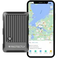 Protectly GPS Tracker Auto – ohne Abo, 10 Jahre SIM, IP67, Magnet