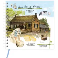 Comello Rien Poortvliet Familien-Notizagenda 2027 Käseherstellung (Hardcover)