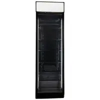 NordCap COOL-LINE Kühlschrank CD 400 D BLACK, 385 Liter, schwarz