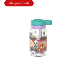 Mepal Campus Trinkflasche mit Trinkhalm 450 ml - PAW Patrol Girls