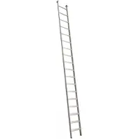 Euroline Premium 30176 Alu Stufenanlegeleiter mit Vario Einhängehaken Ø 60mm 18 Stufen